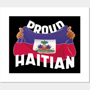 Happy Haitian Flag Day Celebration Haiti Proud Posters and Art